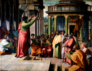 Page04-Rapha&euml;l - La pr&eacute;dication de saint Paul &agrave; Ath&egrave;nes.jpeg