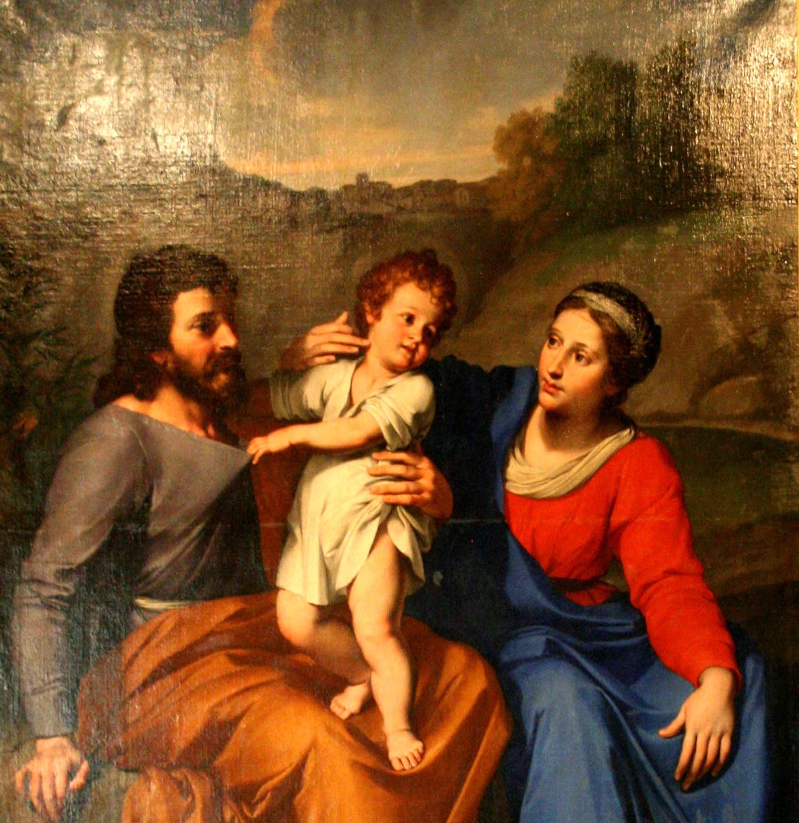 Le ciment de la Sainte Famille le bel amour humain, don désintéressé